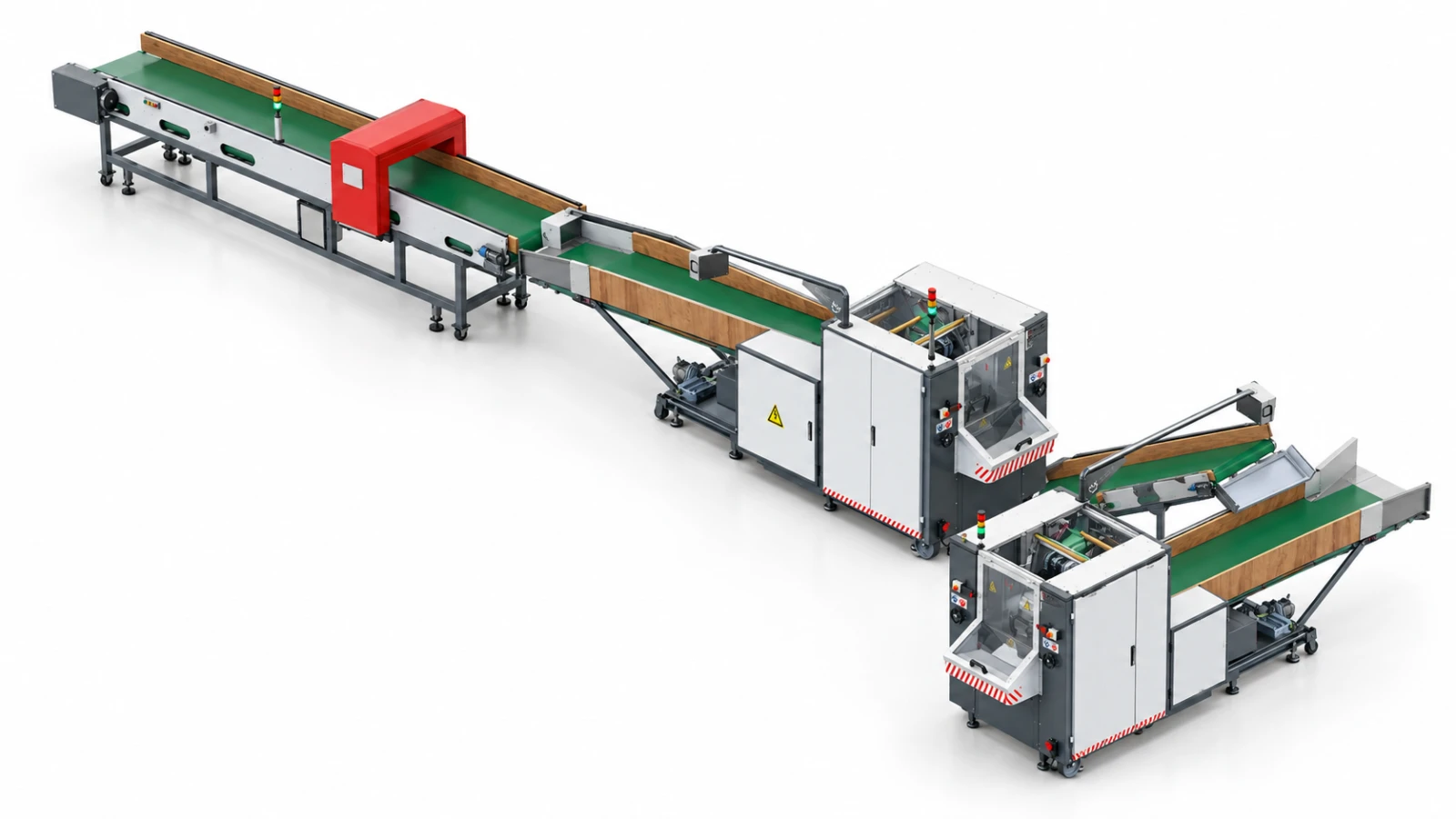 From a single machine to a complete cutting line